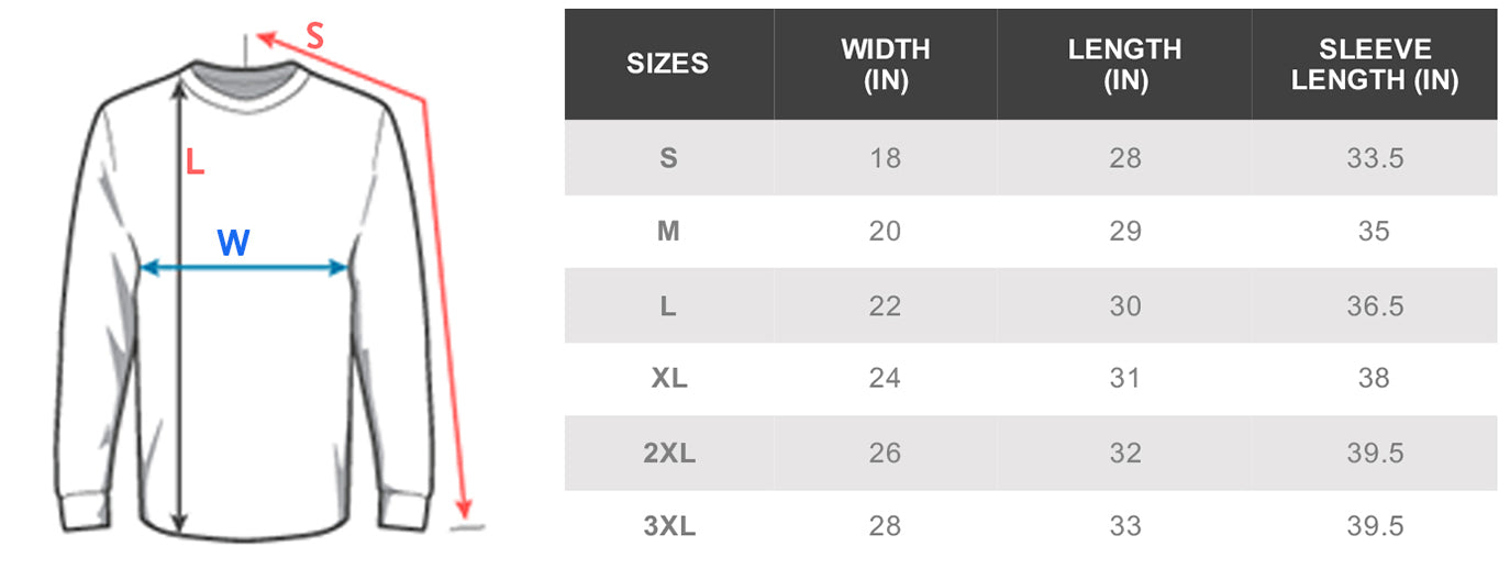 Size Charts & Product Care – Animebae