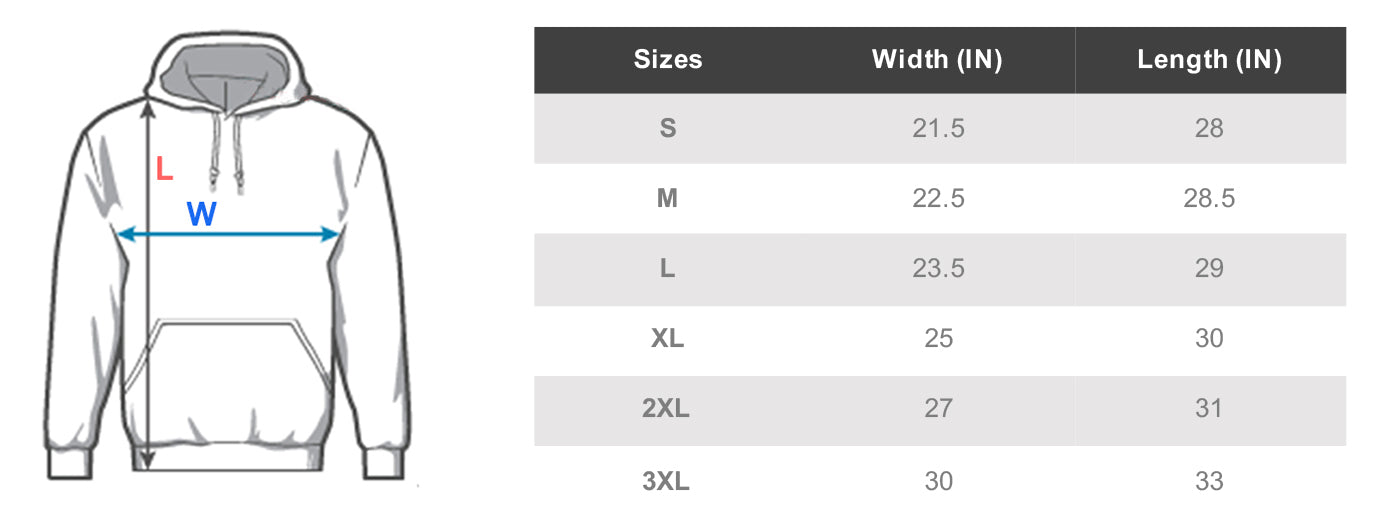 Size Charts & Product Care – Animebae