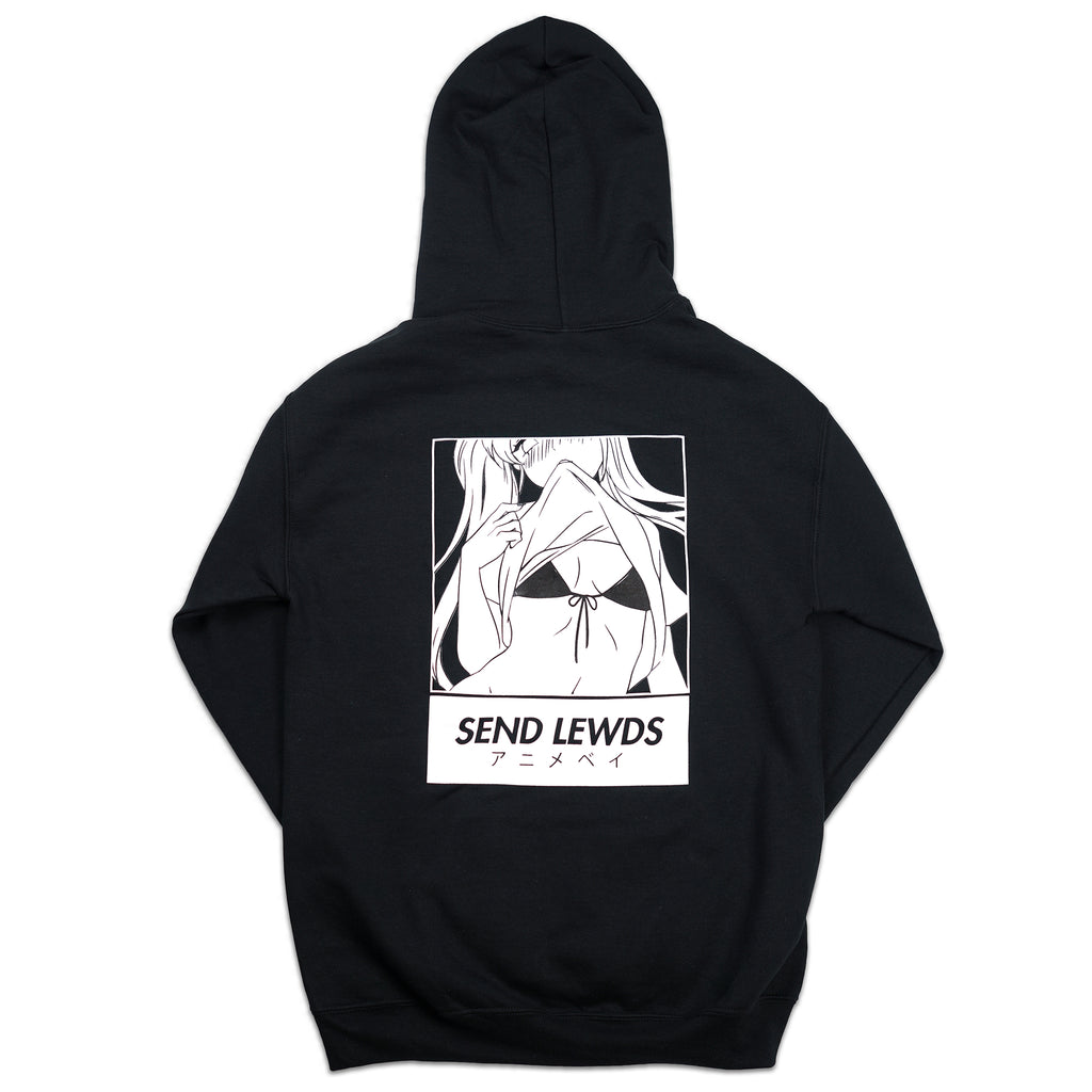 sad anime girl hoodie