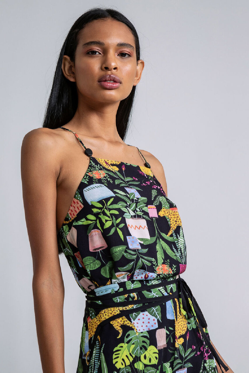 Printed Camisole - Blue Canopee  Molly Bracken - Clearance – Jolie Folie  Boutique