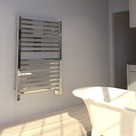 Amba Quadro Q-2842 Heated Towel Rack - My Sauna Wolrd