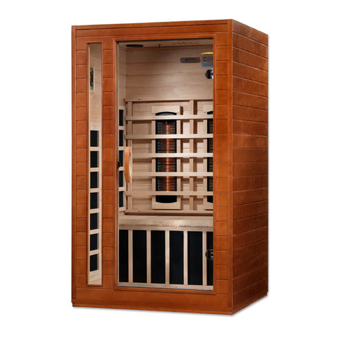 Golden Designs Cardoba Full Spectrum 2 Person Full Spectrum Infrared Sauna - Facing Left 