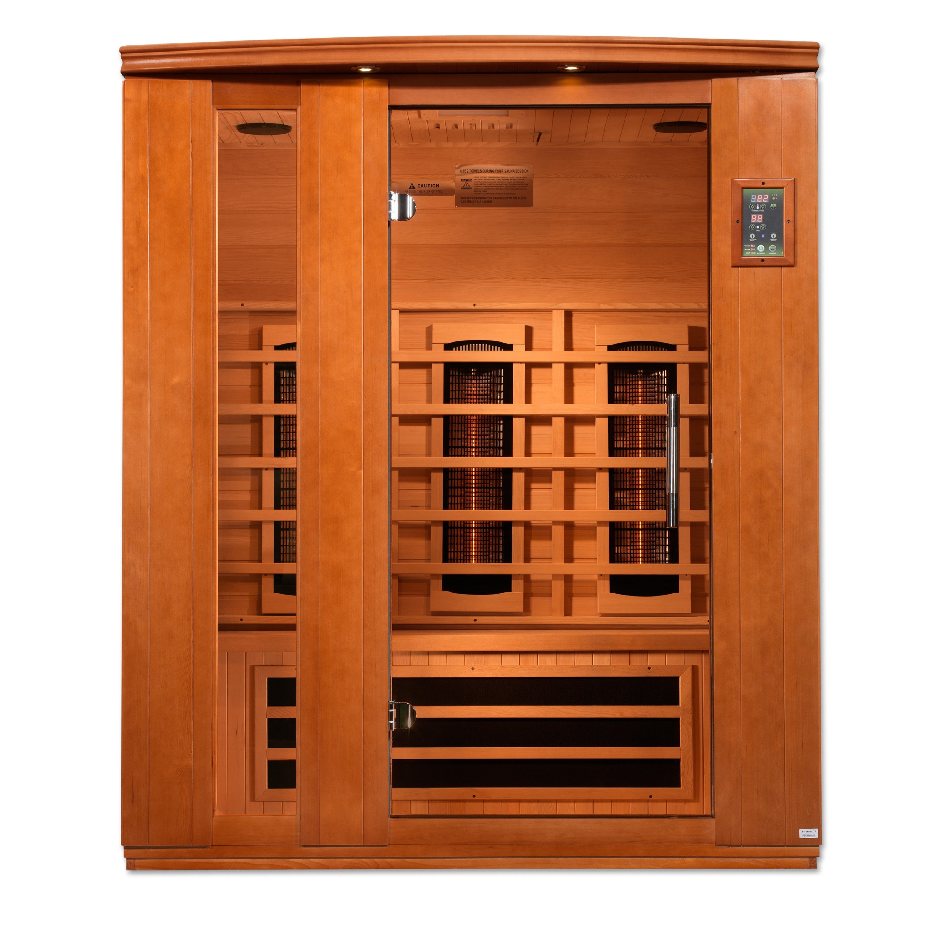 Dynamic Lugano 3 Person Full Spectrum Infrared Sauna