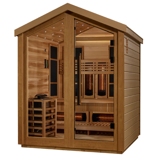 Golden Designs Loviisa 3 Person Hybrid Sauna