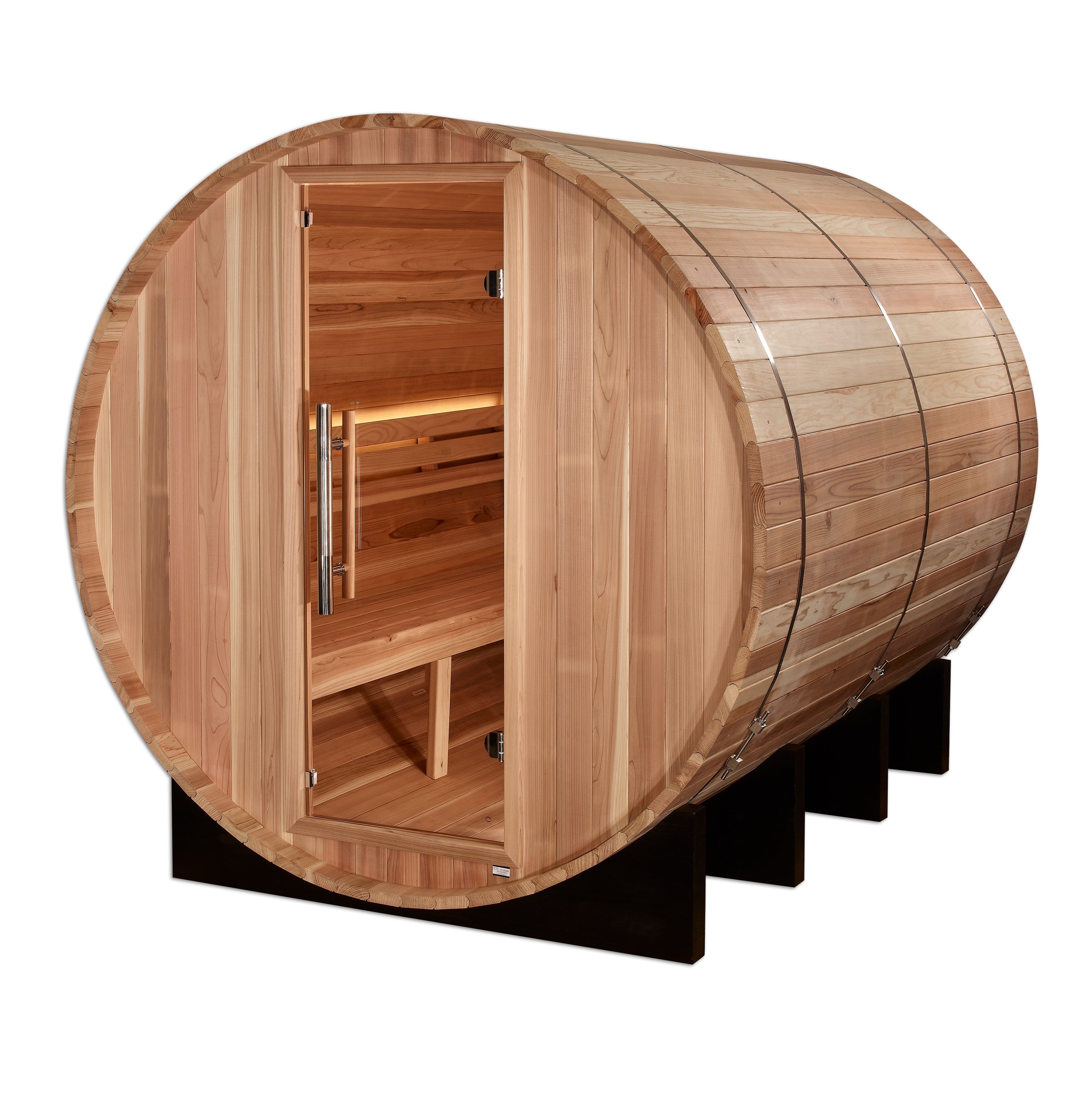 Golden Designs Klosters 6 Person Traditional Barrel Sauna