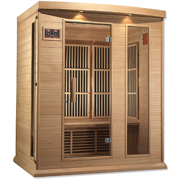 Maxxus LifeSauna 2-Person Infrared Sauna with 6 Carbon Tech