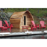 Dundalk Leisure Craft Clear Cedar POD Sauna - My Sauna World