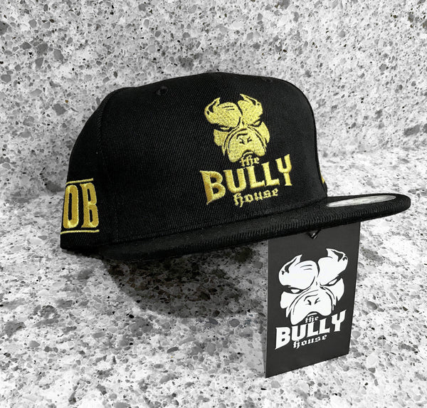 The Bully House - HARDCORE SNAPBACK - CAPS - GOLD METALLIC ...