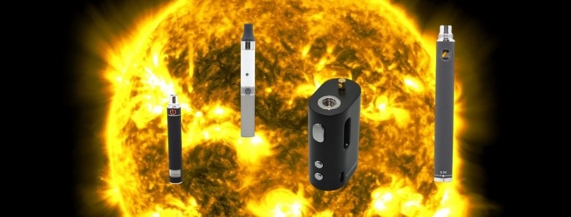 Sun with Various Vapes on it