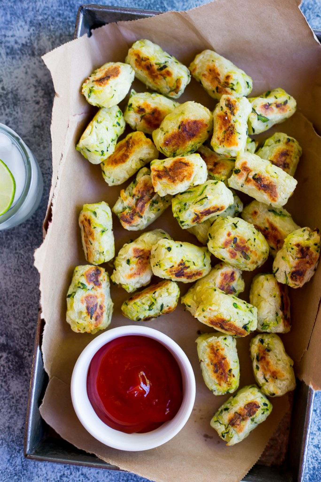 Organic Vegan Zucchini Tater Tots 