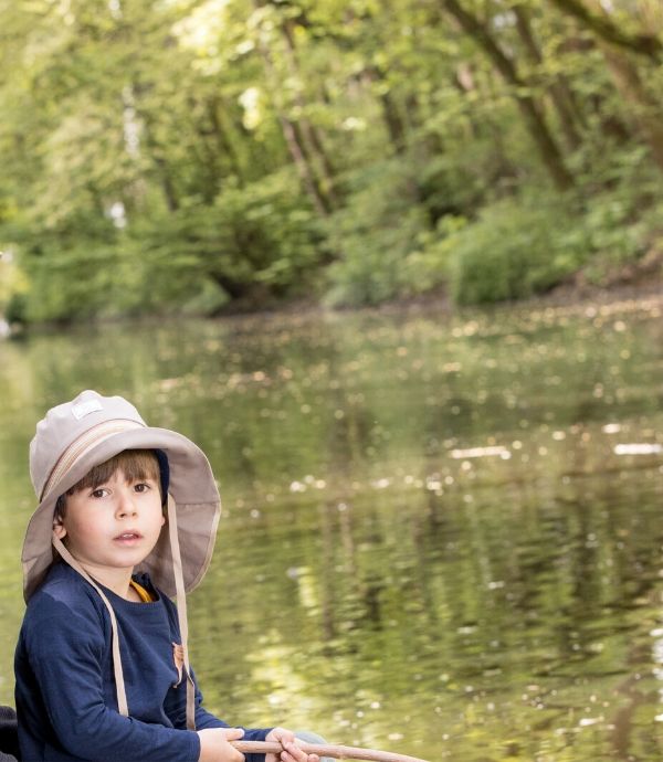 Pickapooh Organic Cotton Sun Hat LASSE - Elves in the Wardrobe - Buy  Organic Kids Clothing Online