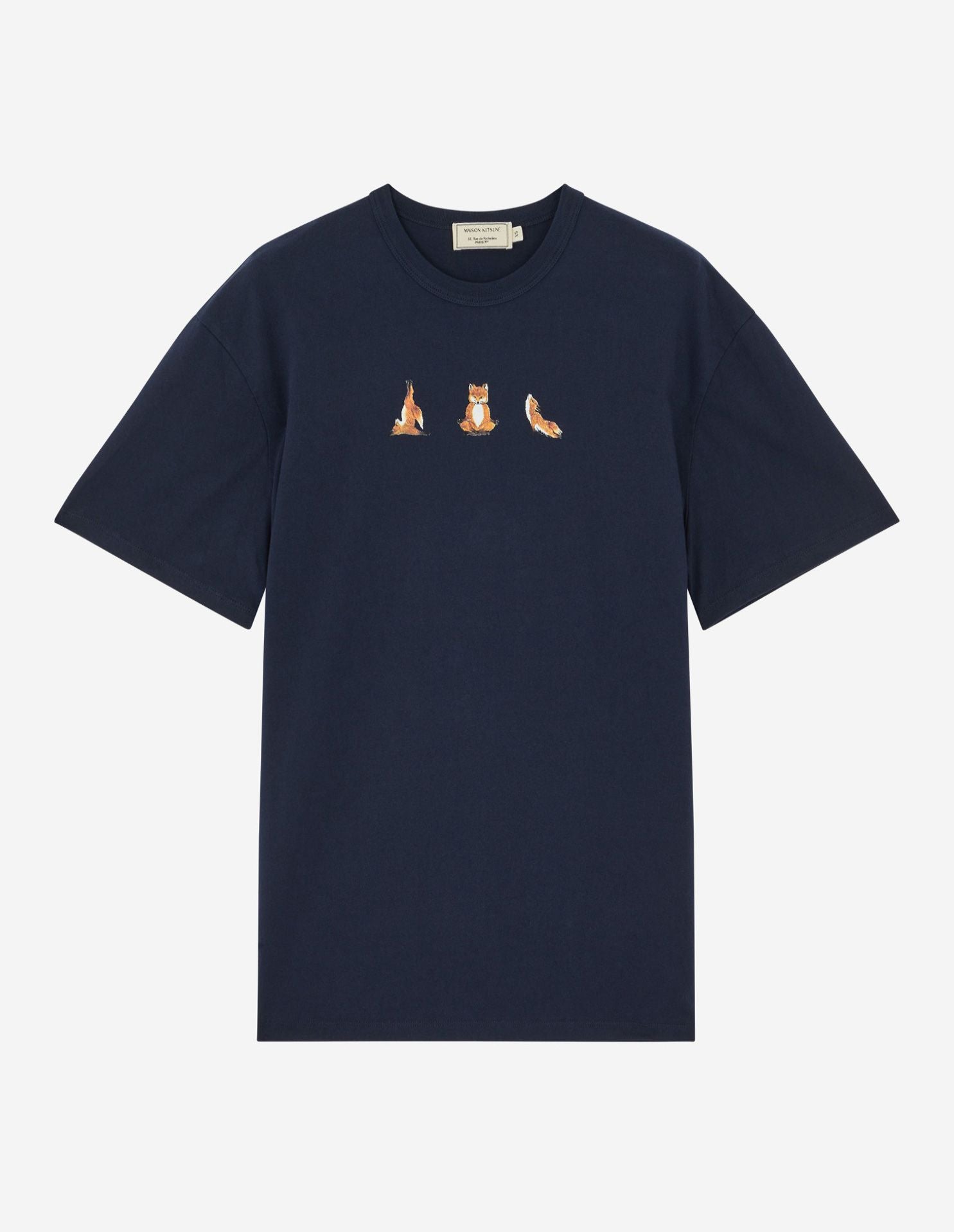 fox print t shirt