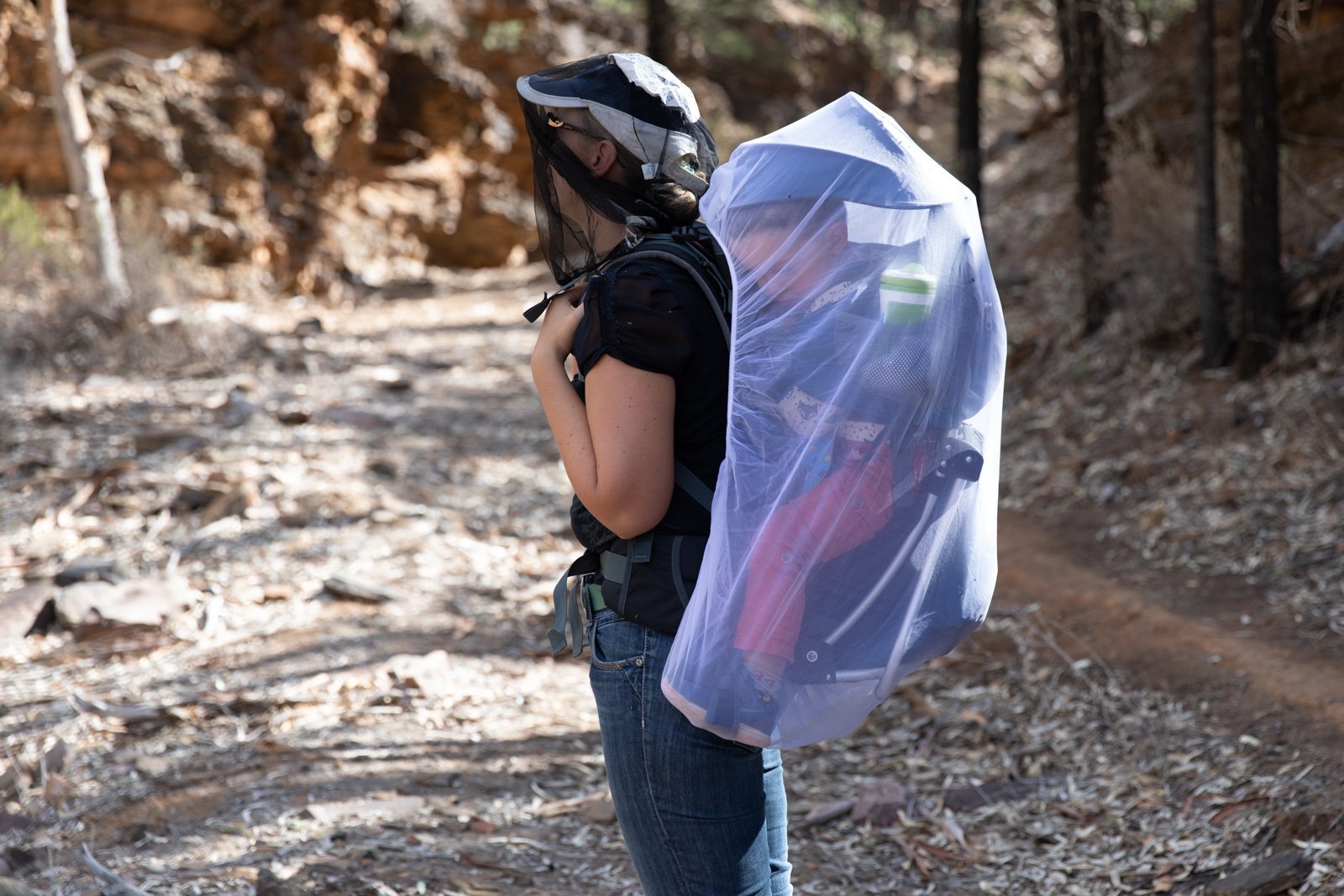 mosquito net for baby carrier