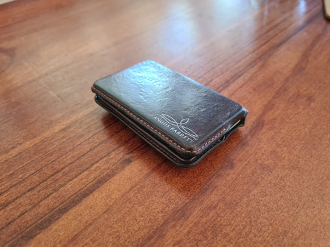 leather card holder