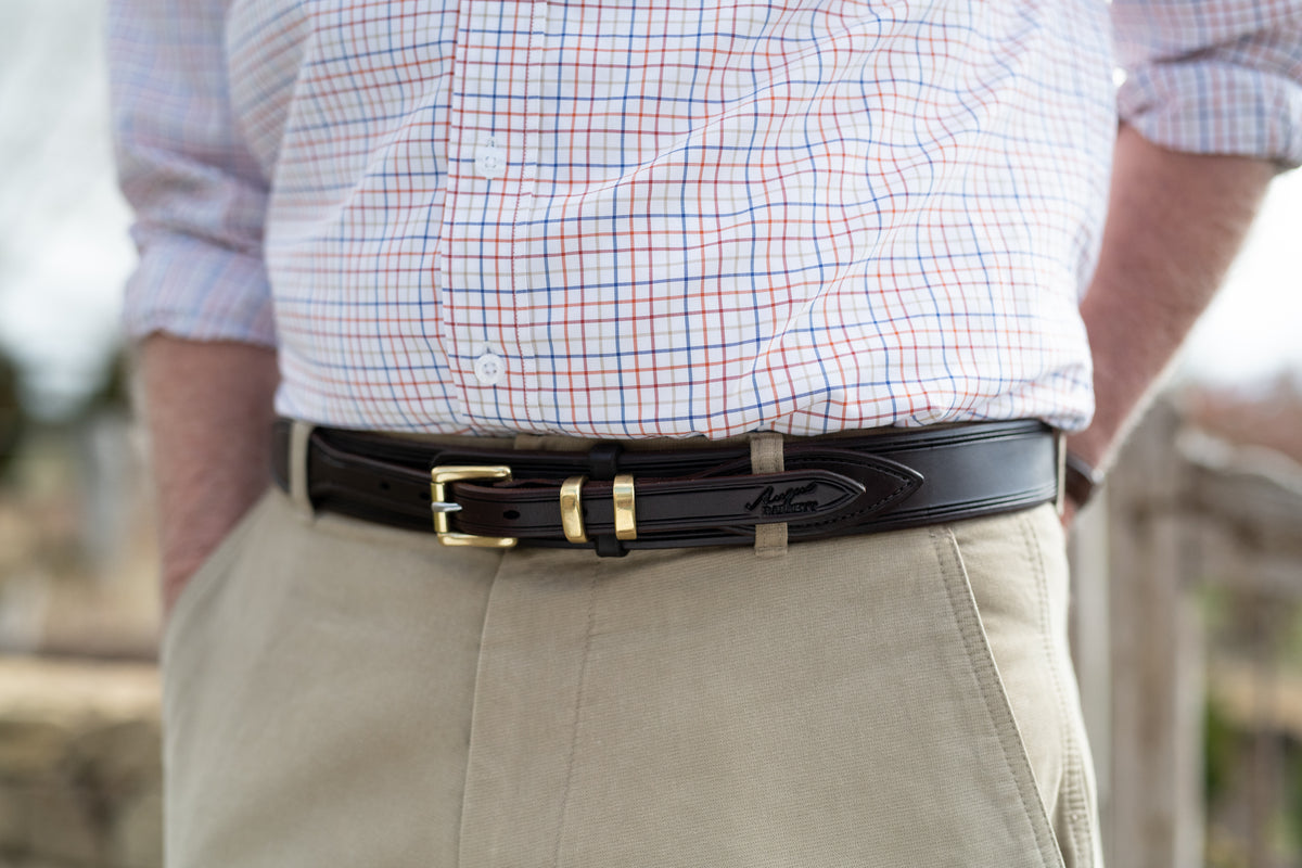 Drovers Leather Belt | Australian Made Gentleman's Belts - Angus ...