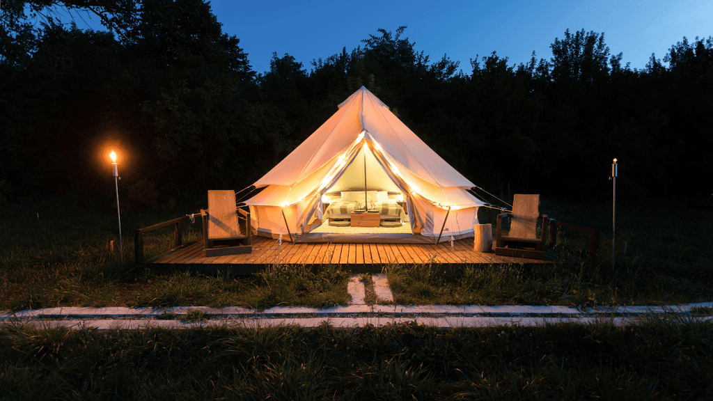 Glamping Tent - Pyramid Tent - 3 Season Pyramid Tent