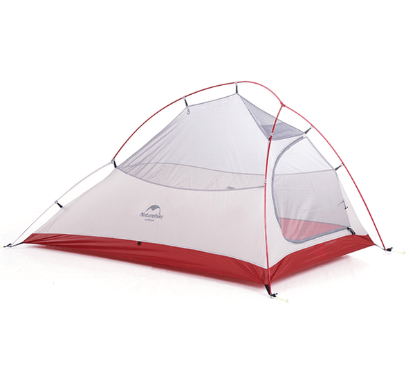 Cloud Up 2 - 1.58 Kg Ultralight Hiking Tent 20D - Light Grey Upgraded