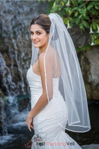 inexpensive wedding veils with crystals