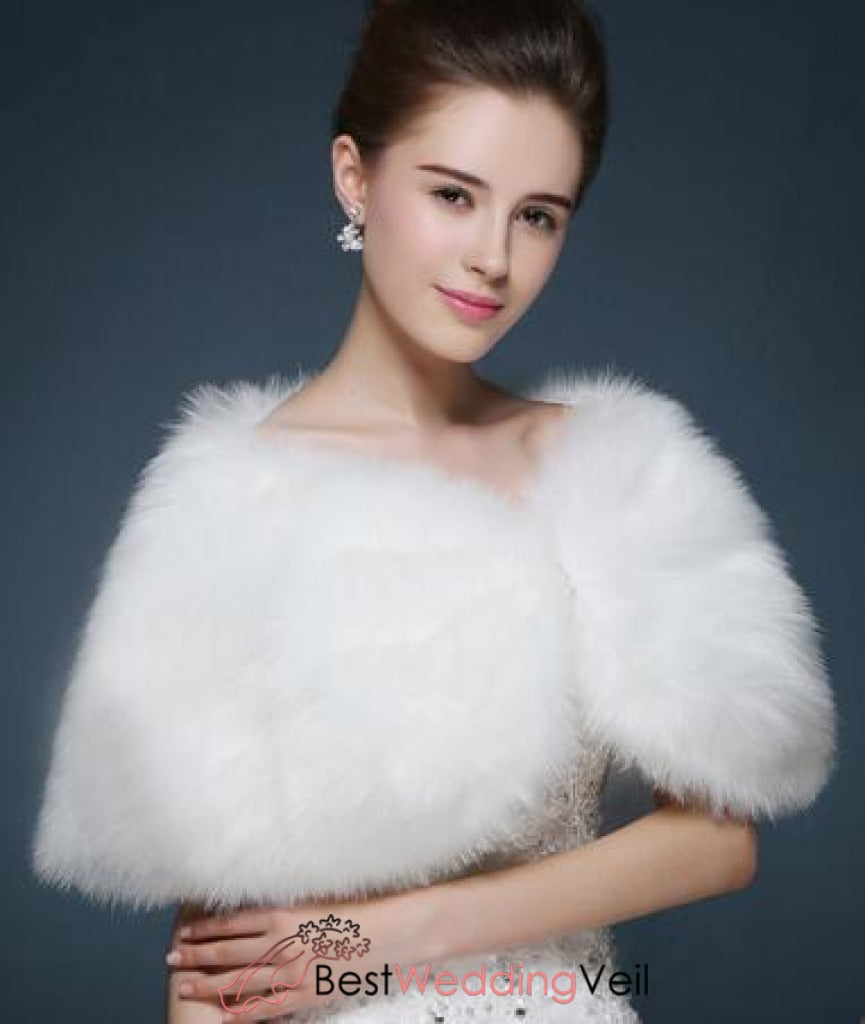 faux fur fashion wrap