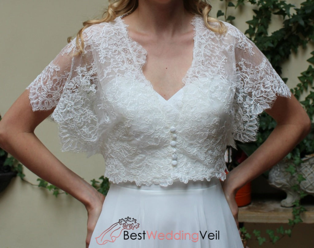 loose top wedding dress