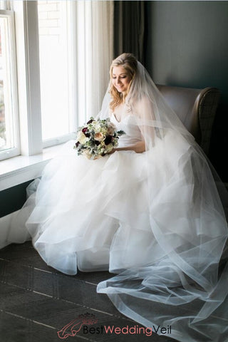 fancy wedding veils