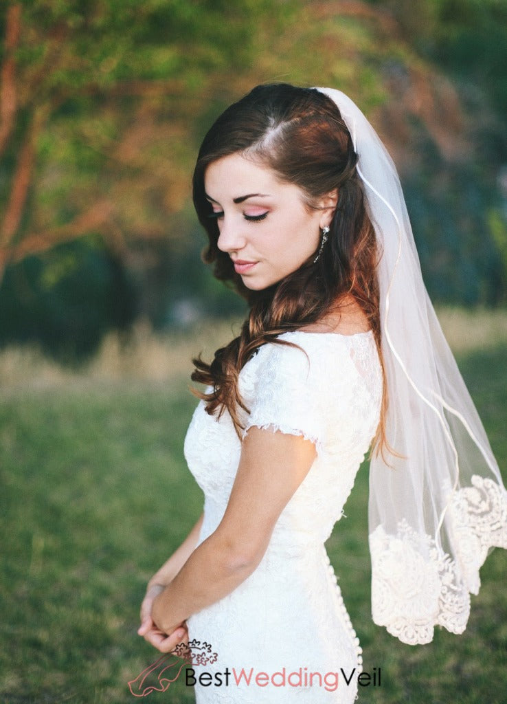 veils for brides weddings