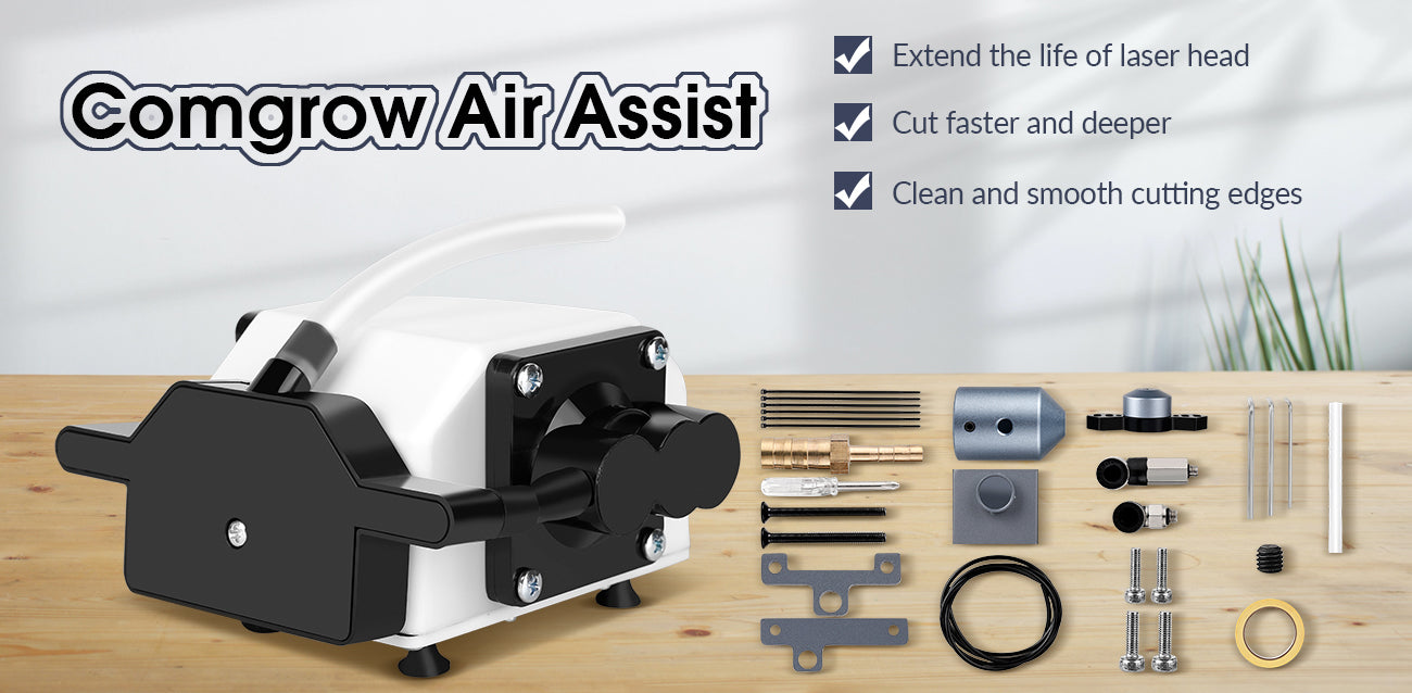 Acmer C1 High Airflow Air Pump Adaptation Atomstack Xtool Accessories for  Laser Engraving and Cutting Machine Air Assist Pump - China Air Assist  Pump, Laser Air Assist Pump