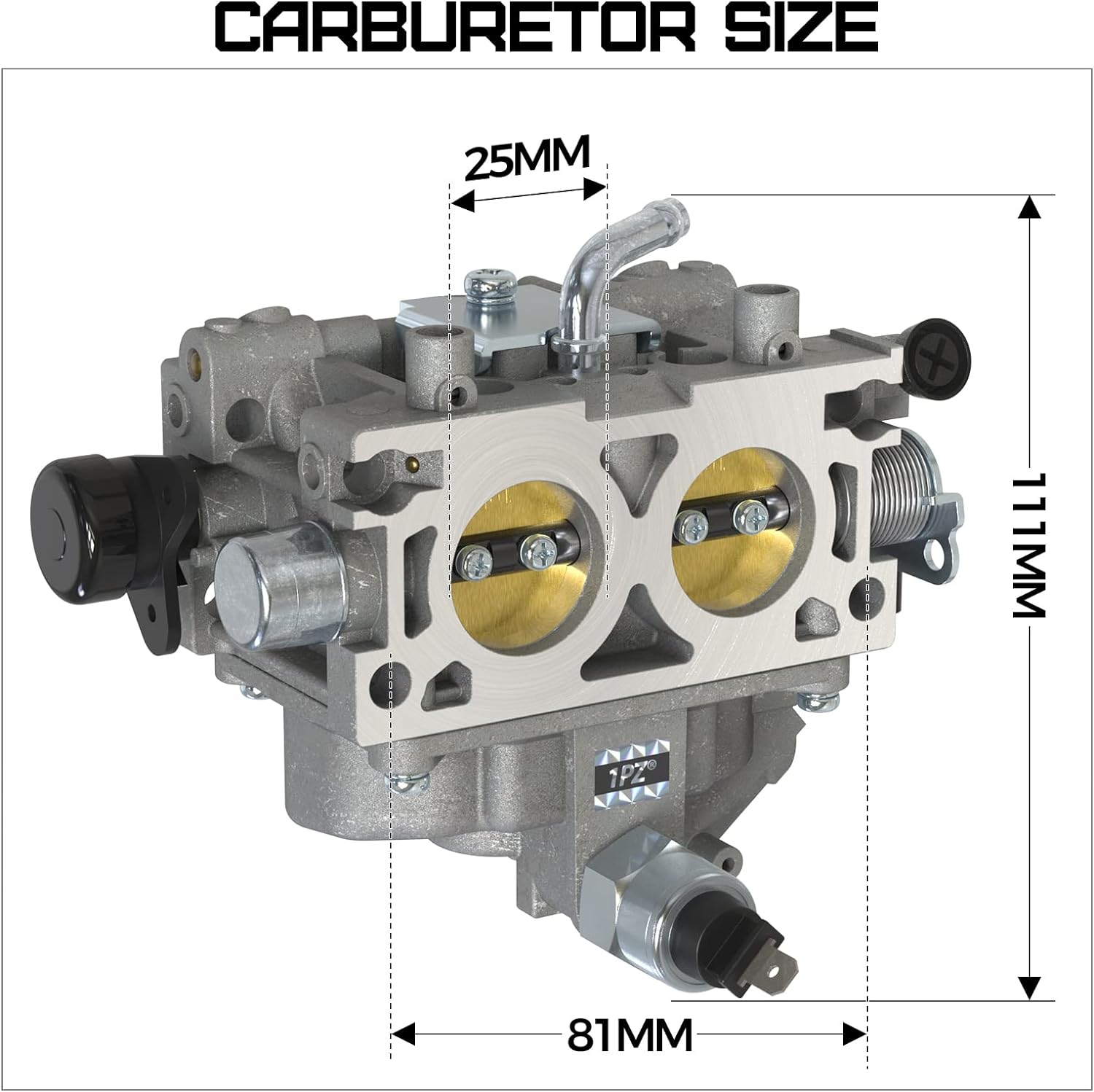 Harbot 16100-ZF6-V01 Carburetor with 17210-ZE3-505 Air Filter