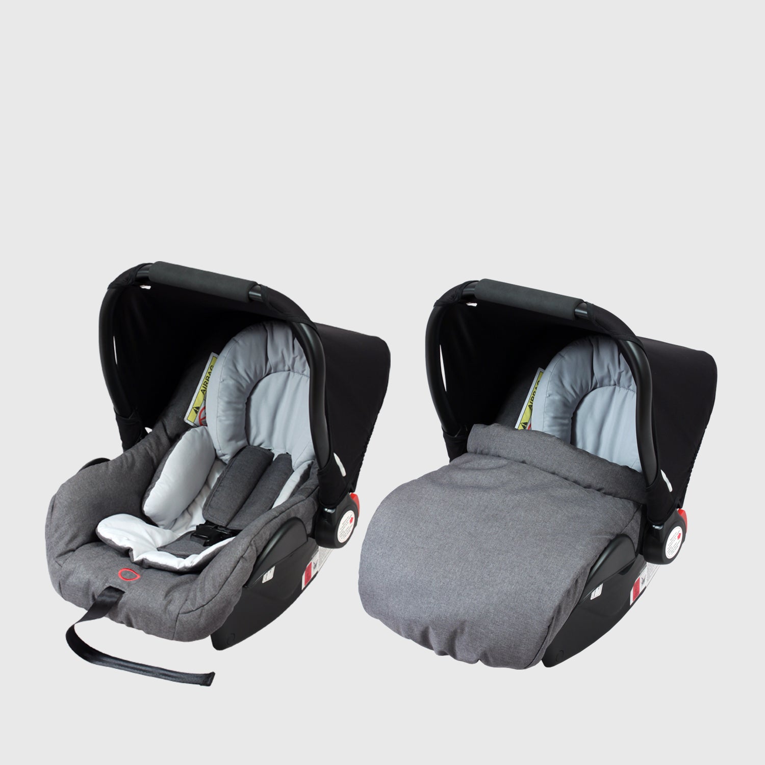 looping stroller with car seat