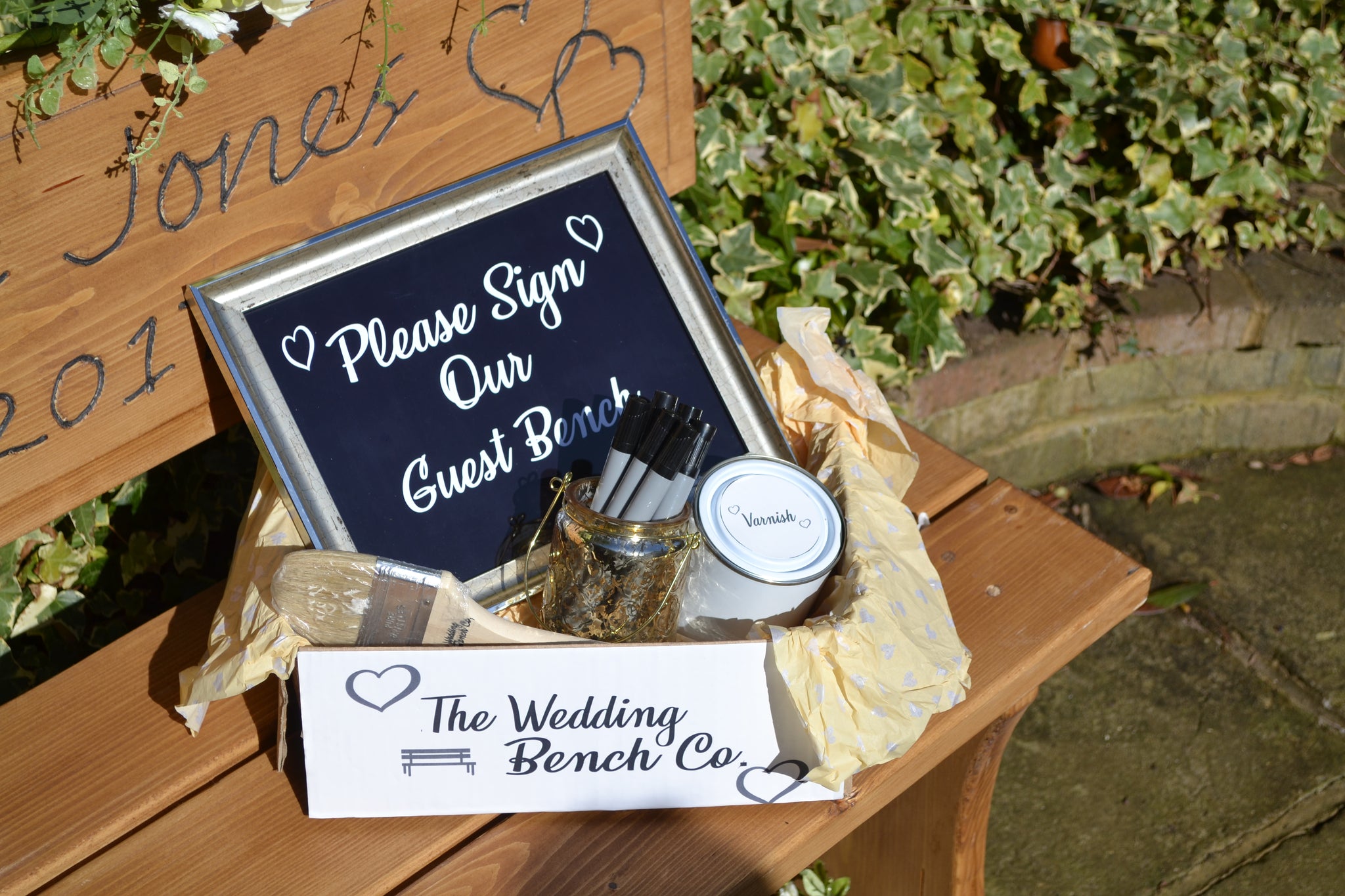 wedding bench