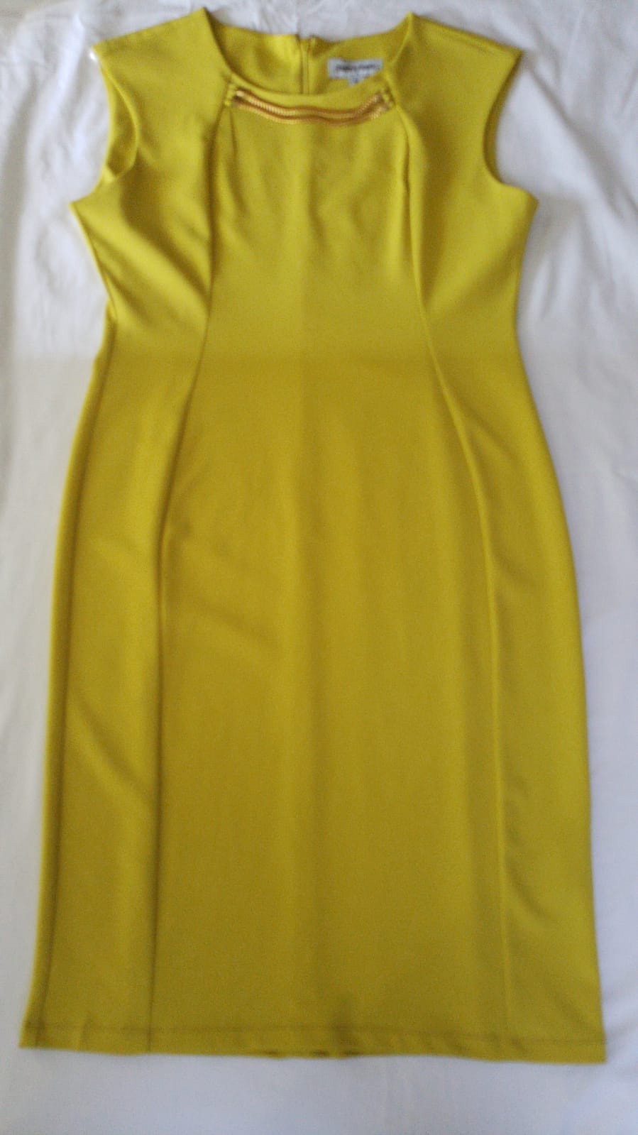 yellow dress size 8