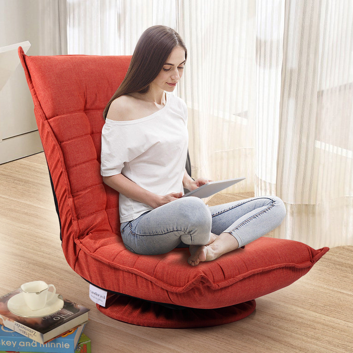 adjustable gaming floor chair