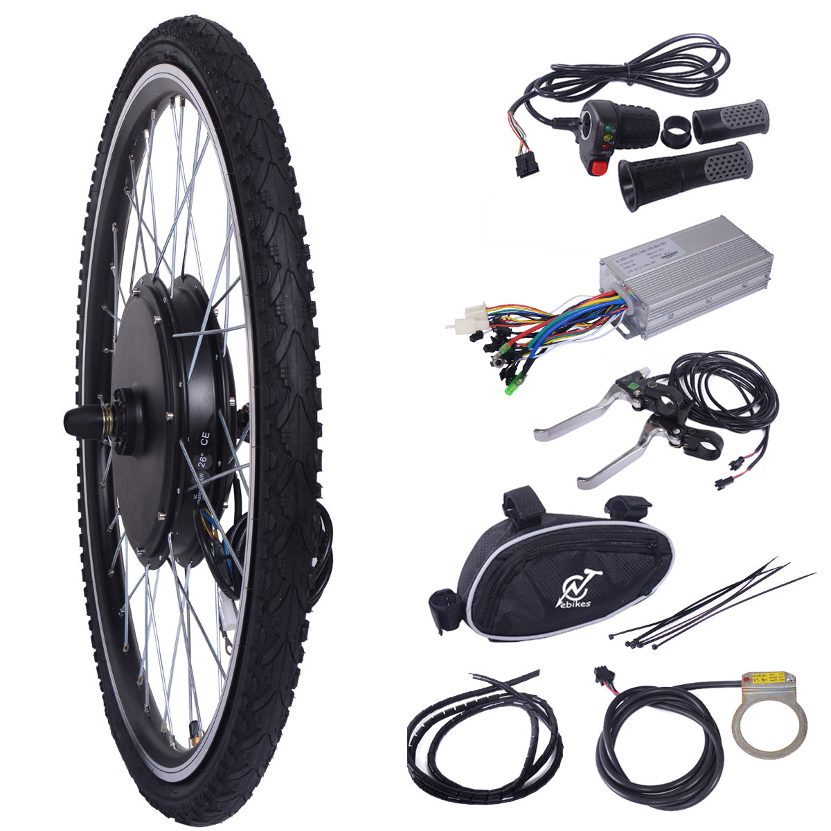 front wheel motor for bicycle