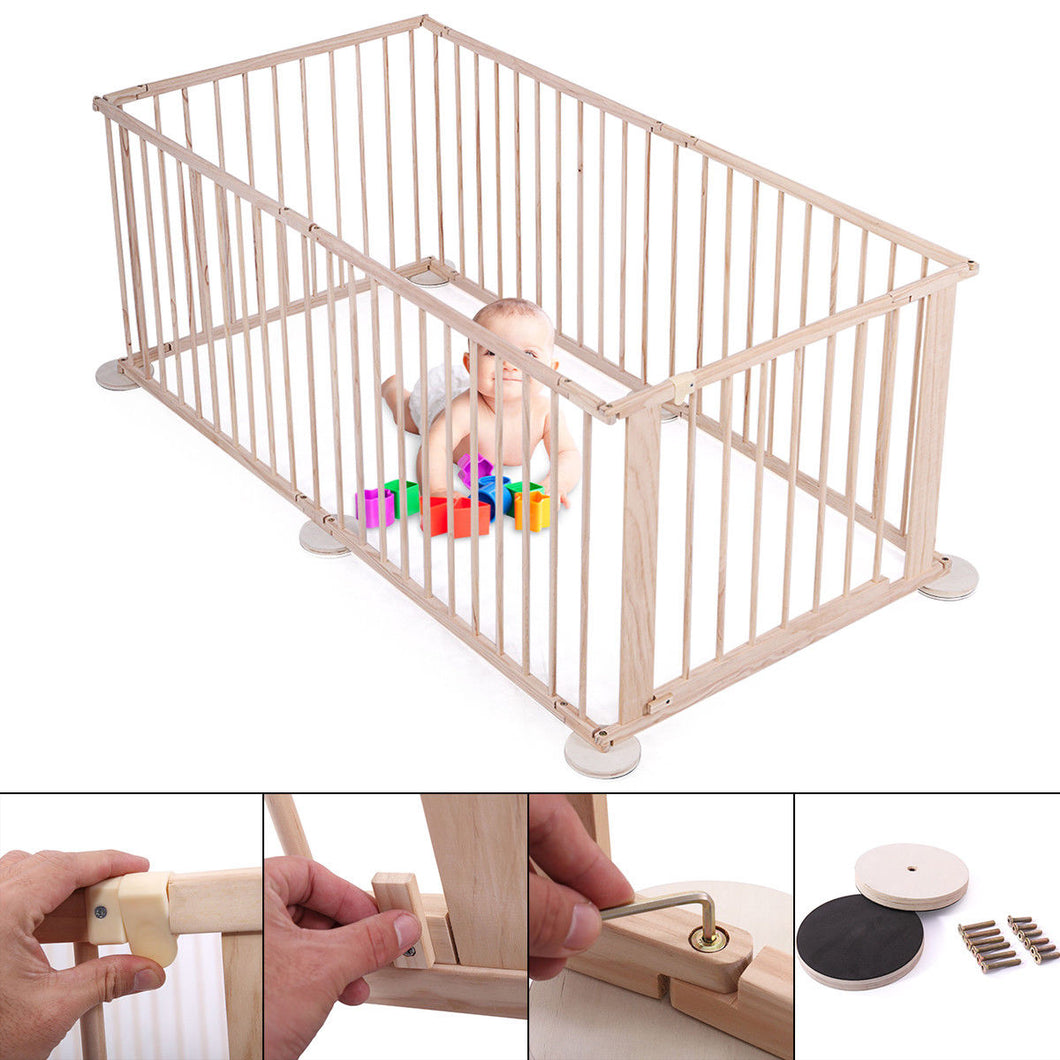 6 panel baby playpen