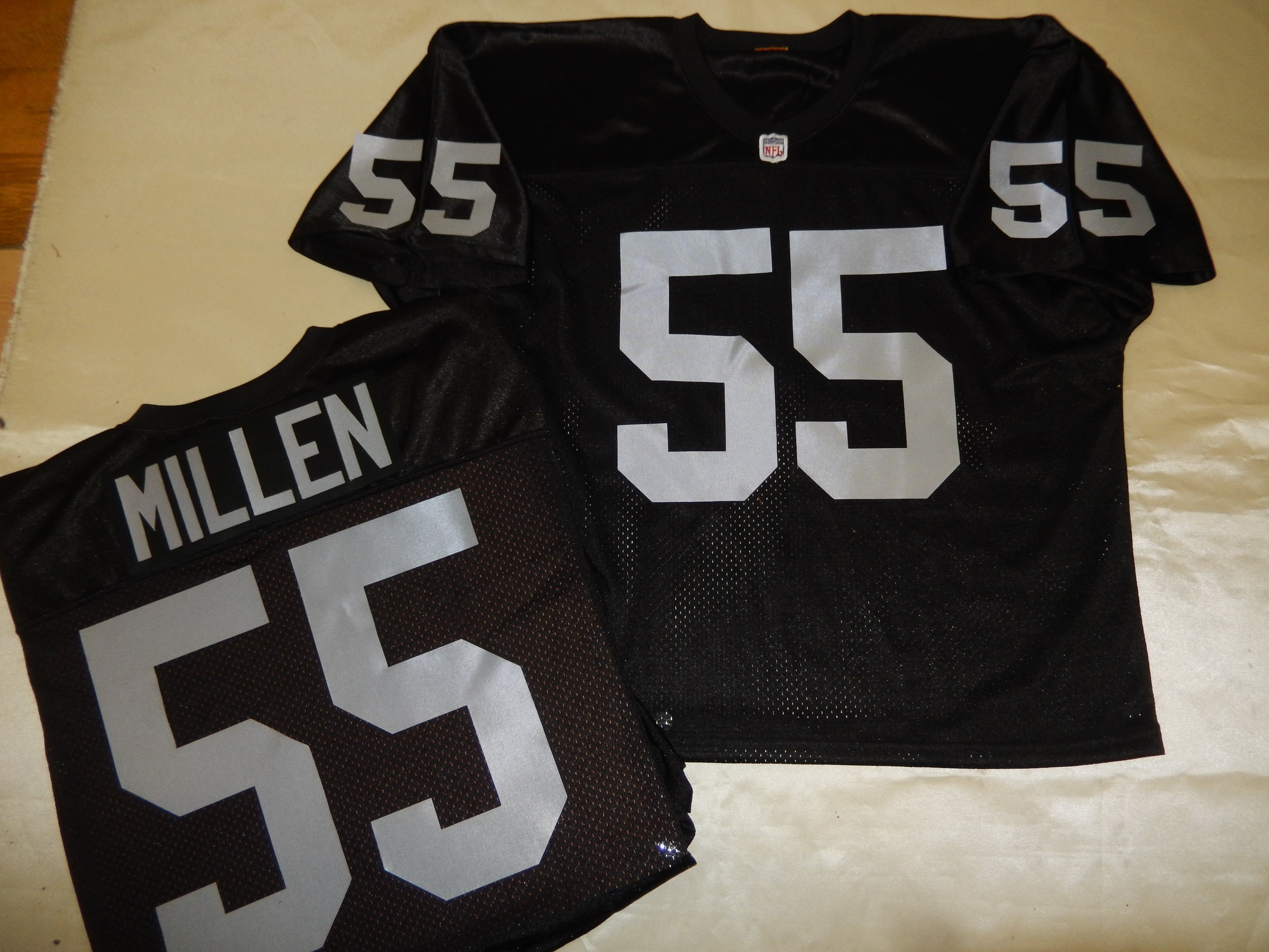 matt millen raiders jersey