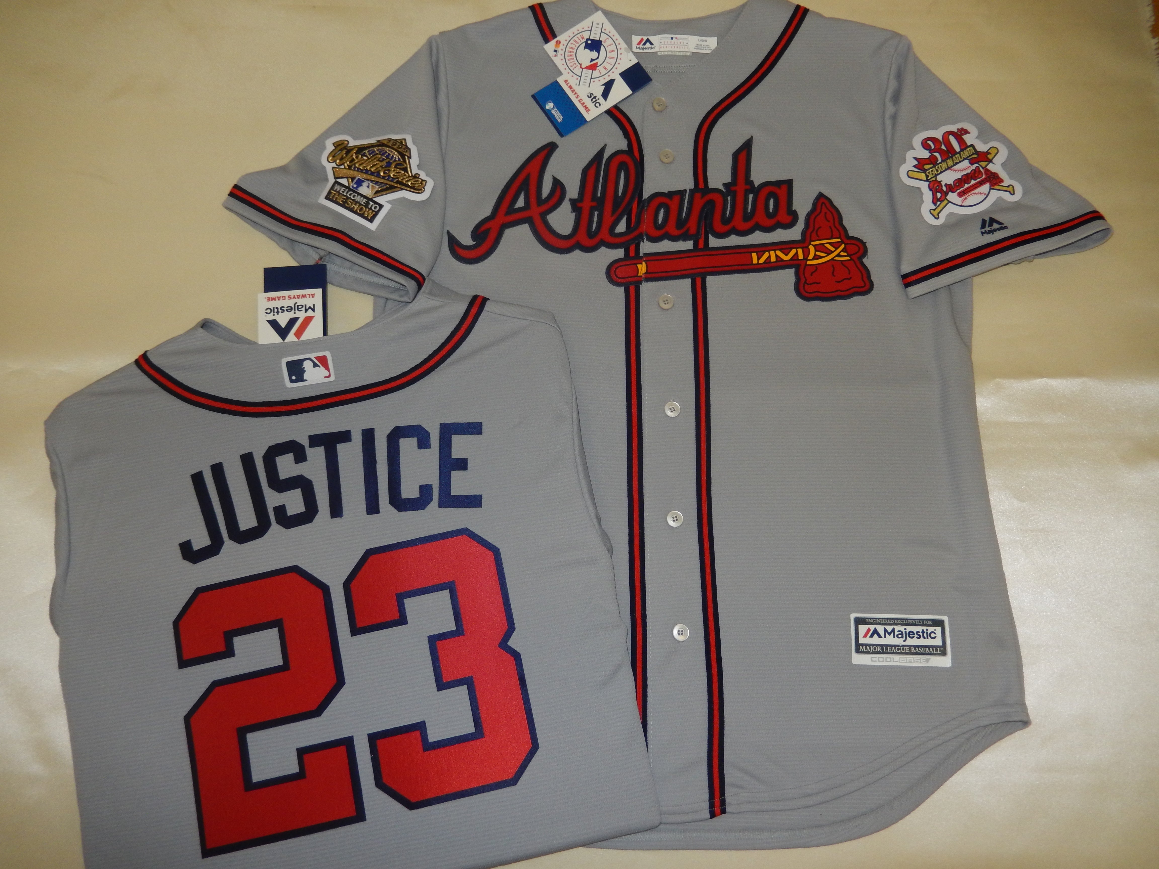 gray atlanta braves jersey