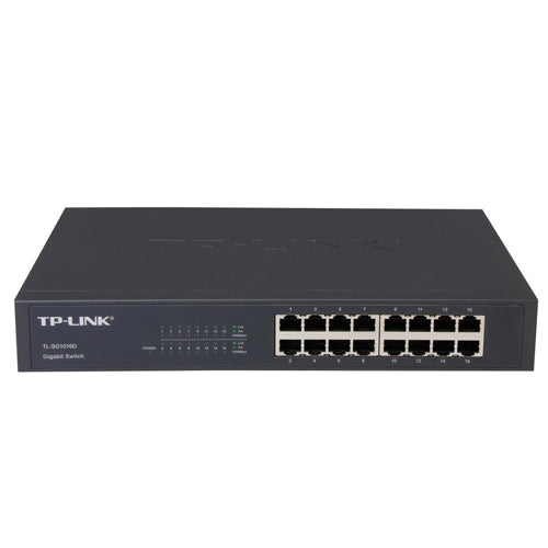 TP-Link TL-SG1016D 16-Port Gigabit Switch 10/100/1000Mbps 16