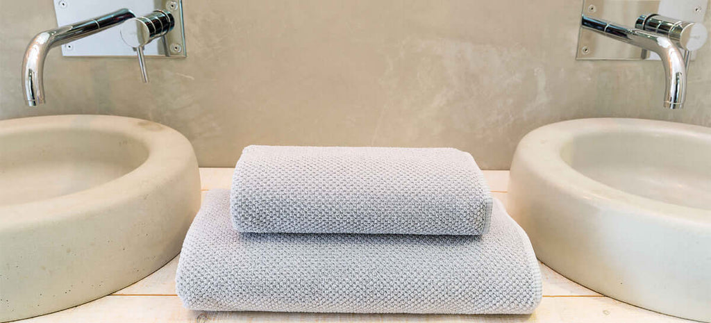Exclusive towels 50x100cm "Bee Waffle" series from Grazziosa