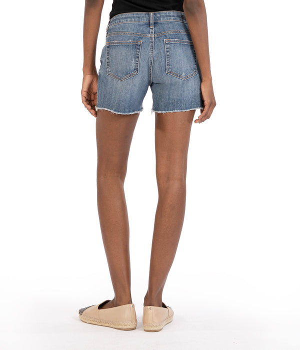 Zola Bermuda Short in Black – XCVI