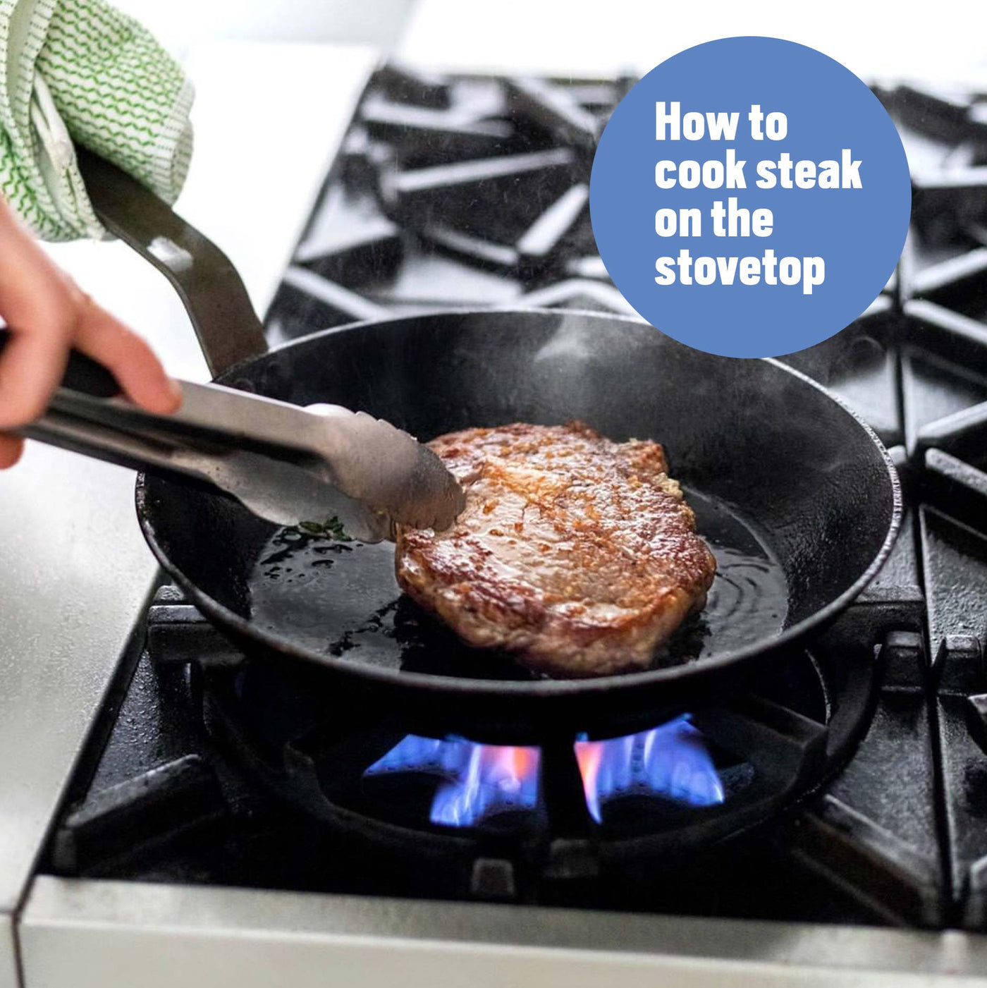 No Fail Pan-Seared Stove Top Steak (VIDEO) - West Via Midwest