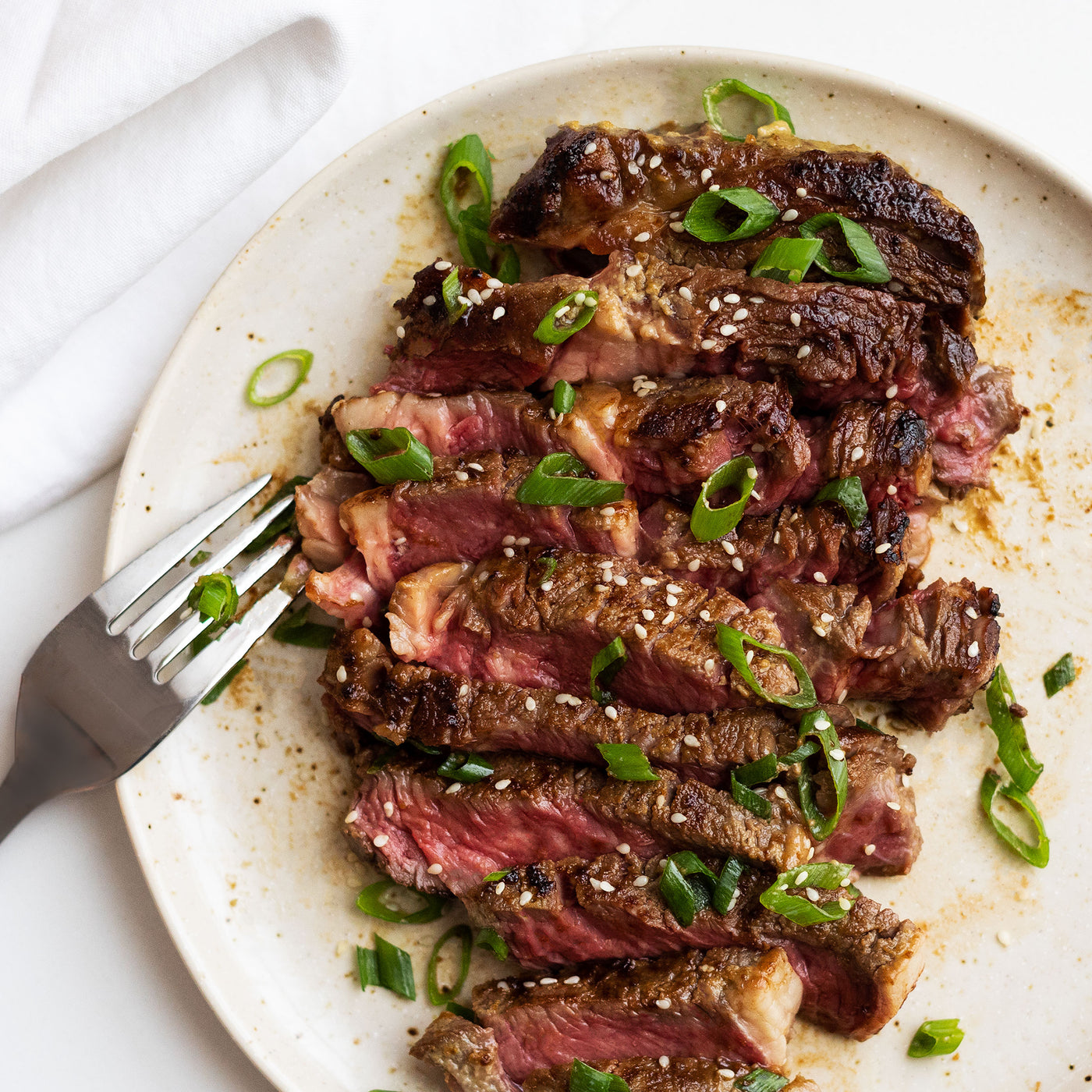 Sous Vide Sesame Pear Marinated Steak Pre