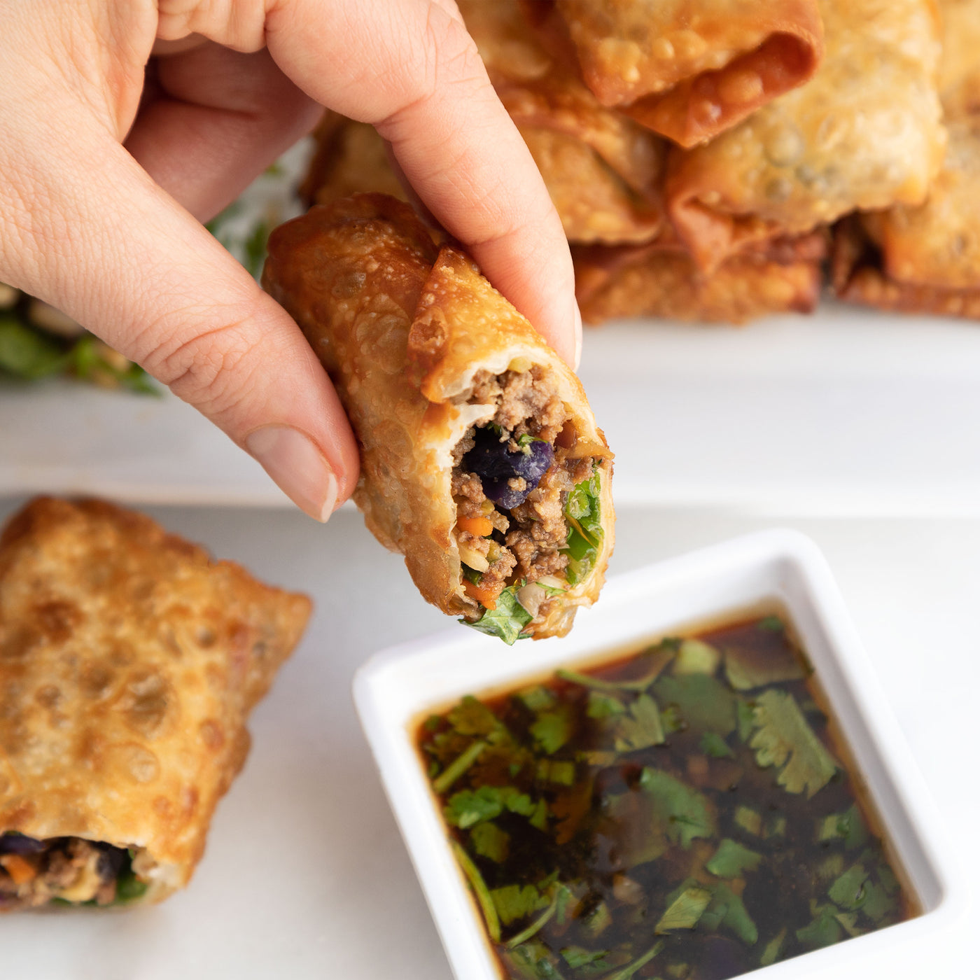 Thai Beef Egg Rolls - Pre