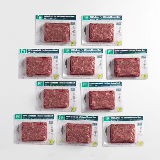 Grass Fed Hamburger Meat - All Natural Ground Beef - Pre