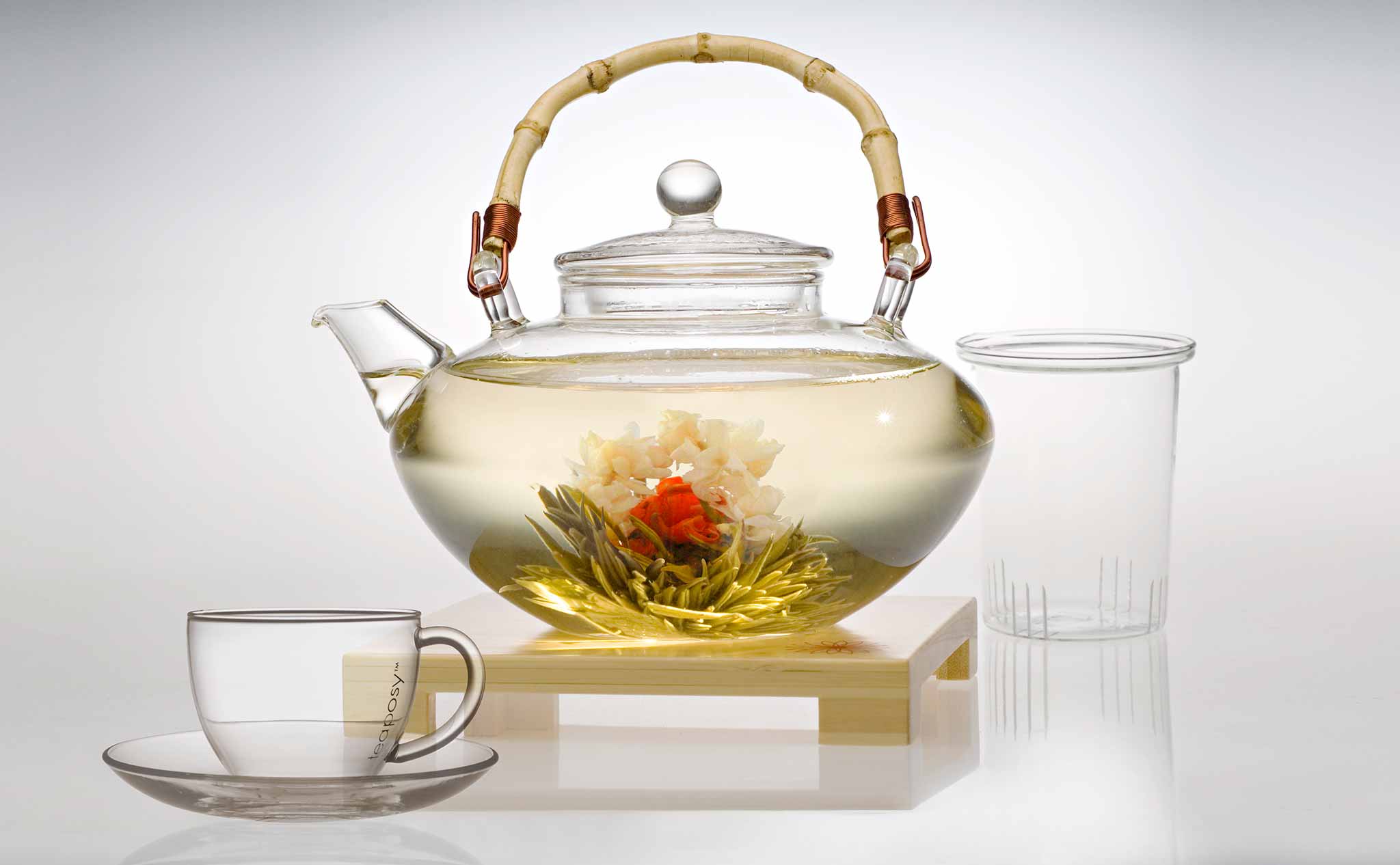 Daydream Glass Teapot 24oz - teaposy.com