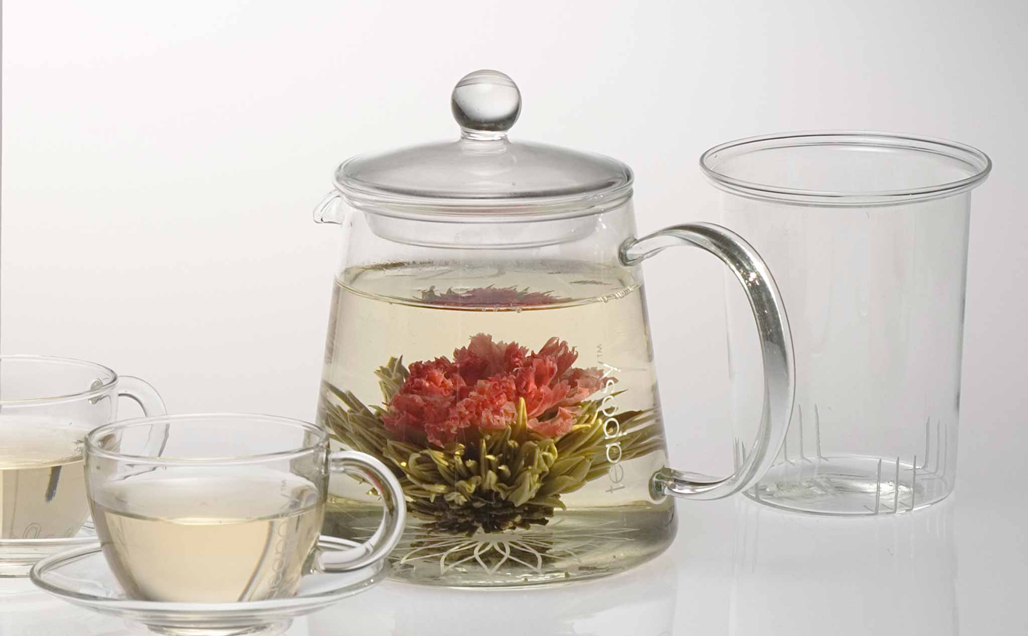 Red Song Blooming Tea - teaposy.com