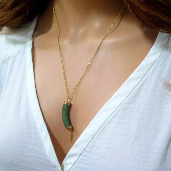 natural jade necklace