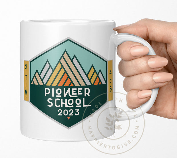 Pioneer School Gifts JW, Pioneer School 2023, JW Gifts,  Personalized Pioneer School Mug, JW Coffee Mug, Pioneer School Gift For Him  Her, Custom Name JW Gifts: Tumblers & Water Glasses