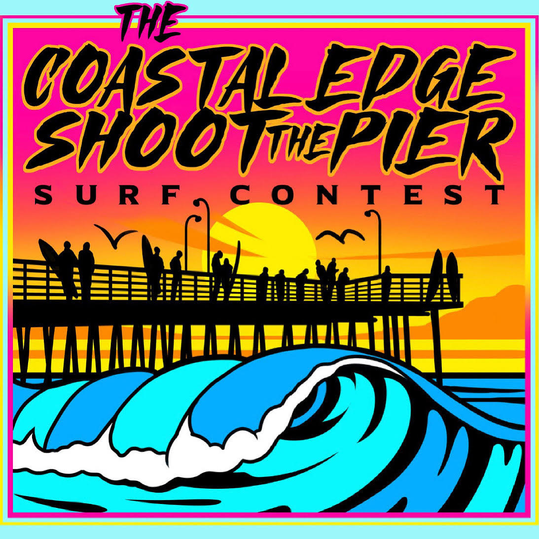 The Inaugural Coastal Edge Shoot the Pier Surf Contest 2021