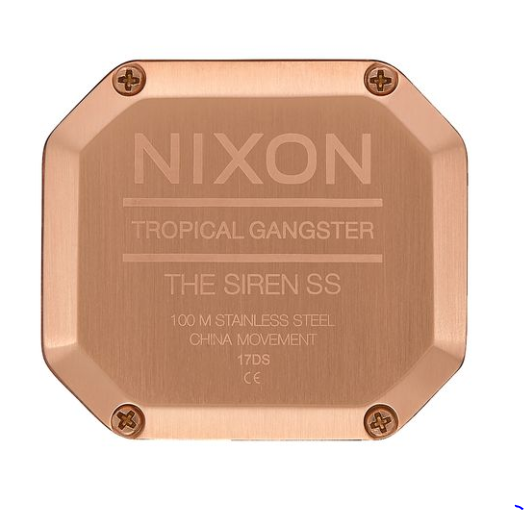 nixon siren ss rose gold