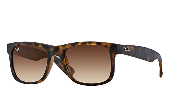 ray ban justin classic tortoise